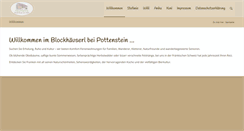Desktop Screenshot of blockhaeuserl.de